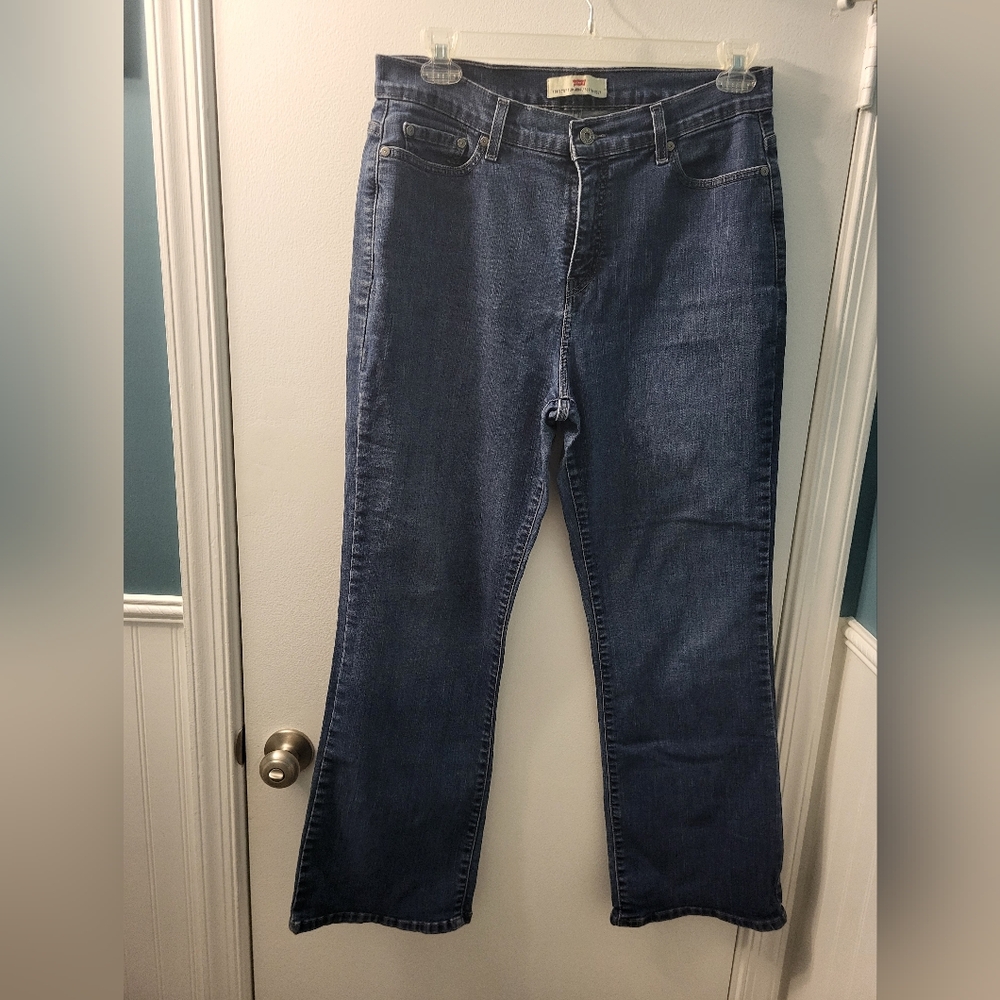 Women's Blue Jeans Levi's 512 bootcut size 18
